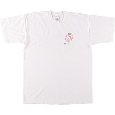 古着 フルーツオブザルーム FRUIT OF THE LOOM プリントTシャツ エルサルバドル製 メンズL相当 ヴィンテージ/eaa559365