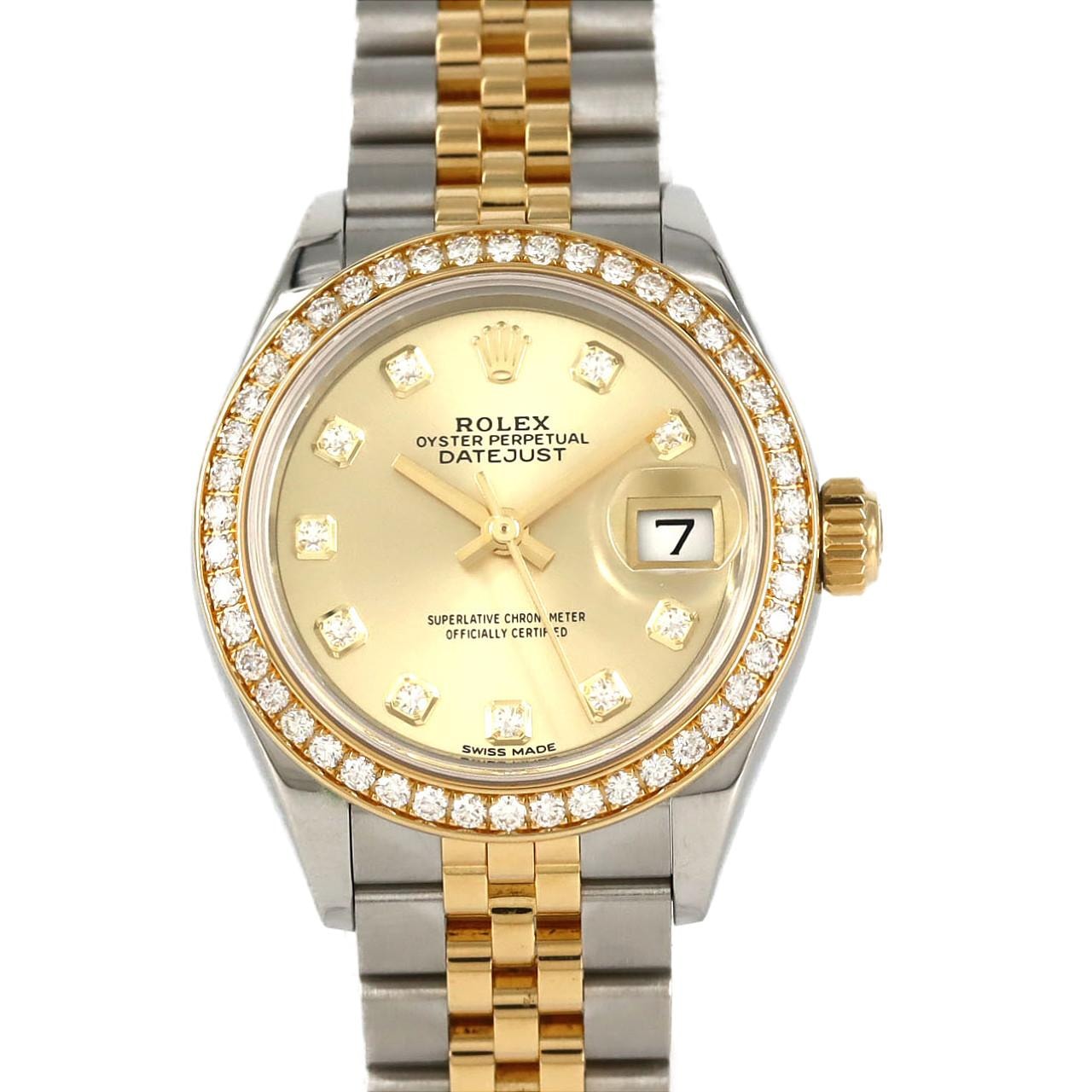 ロレックス デイトジャスト 279383RBR SSxYG 自動巻 ランダム番