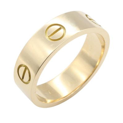 カルティエ CARTIER ラブリング リング・指輪 ジュエリー K18(イエローゴールド) メンズ レディース ゴールド系 B4084600 【中古】