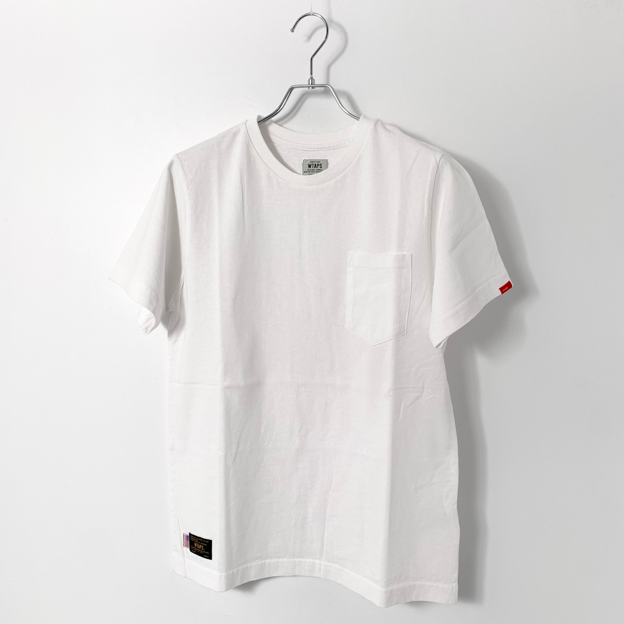 WTAPS 16SS BLANK S/S TEE "White"