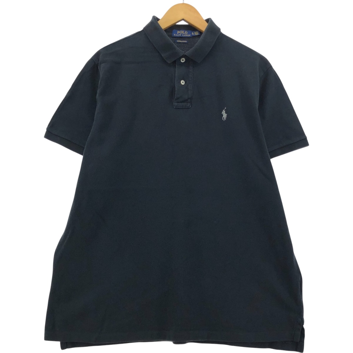 古着 ラルフローレン Ralph Lauren POLO RALPH LAUREN CUSTOM SLIM FIT 半袖 ポロシャツ メンズXL相当/eaa551998