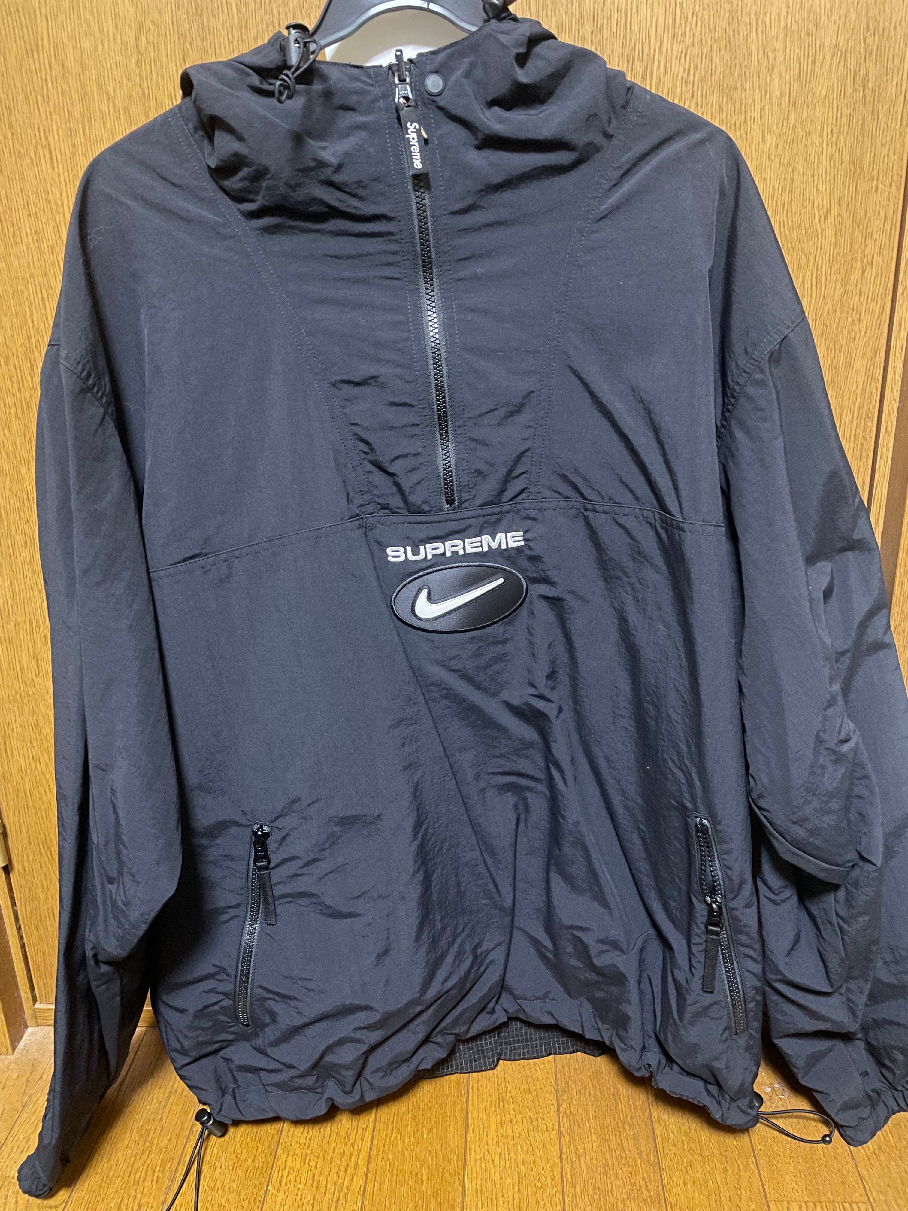 Supreme / Nike Jewel Reversible Ripstop Anorak "Black"