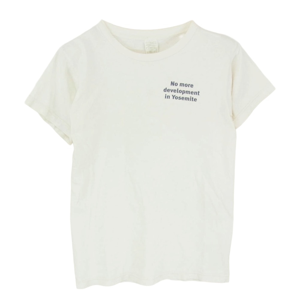 patagonia パタゴニア Tシャツ 90s USA製 Beneficial T’s 吉田博 Yosemite ヨセミテ Tシャツ ホワイト系 S【中古】