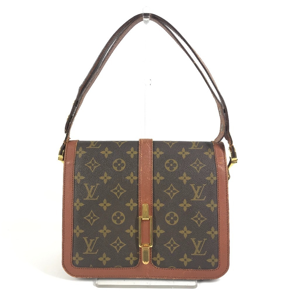 ルイヴィトン LOUIS VUITTON ロンポアン  M51412 モノグラム カバン ポシェット フラップ ヴィンテージ ショルダーバッグ モノグラムキャンバス ブラウン