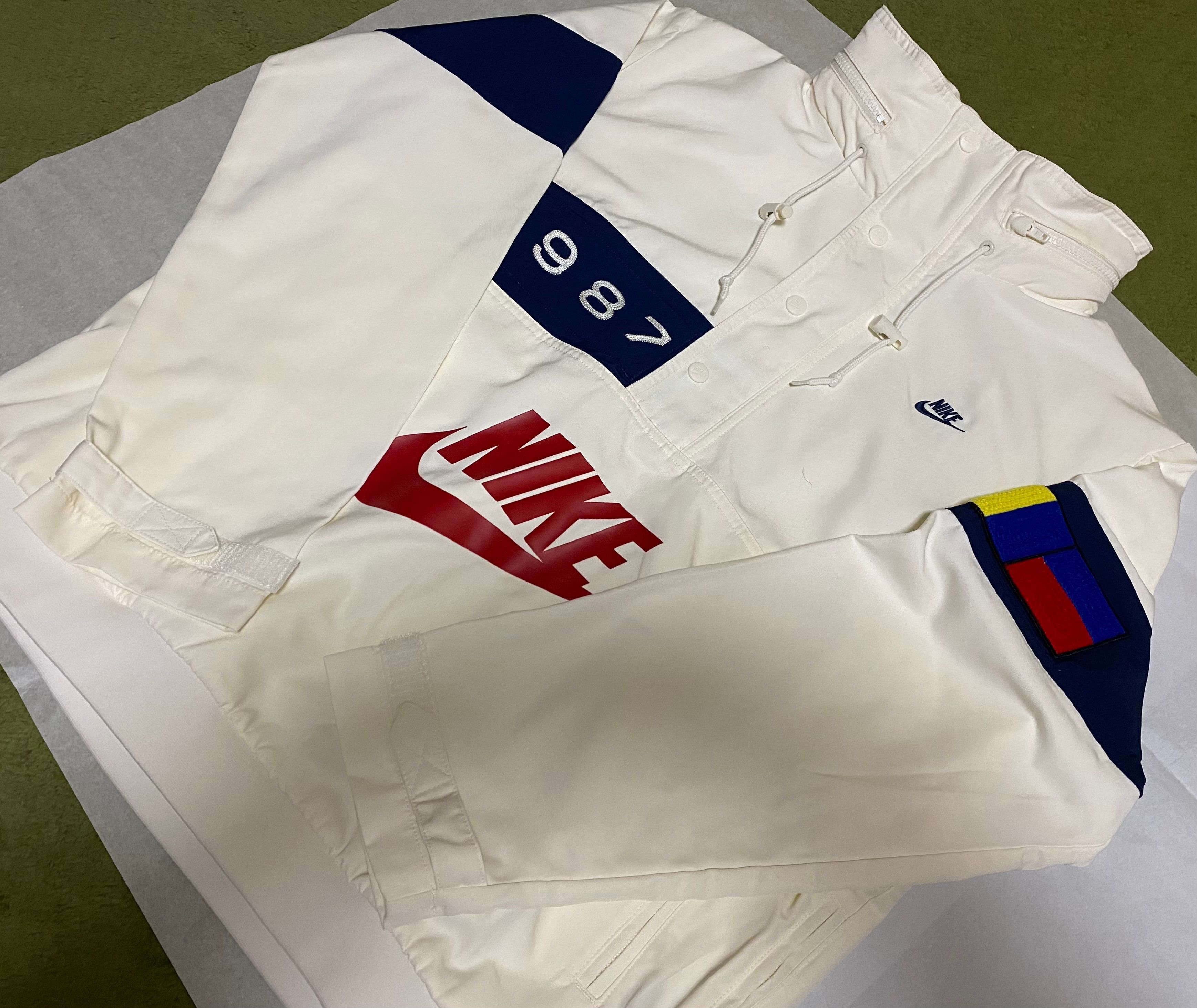 Nike Rise Pack Reissue Walliwaw Woven Jacket "White"