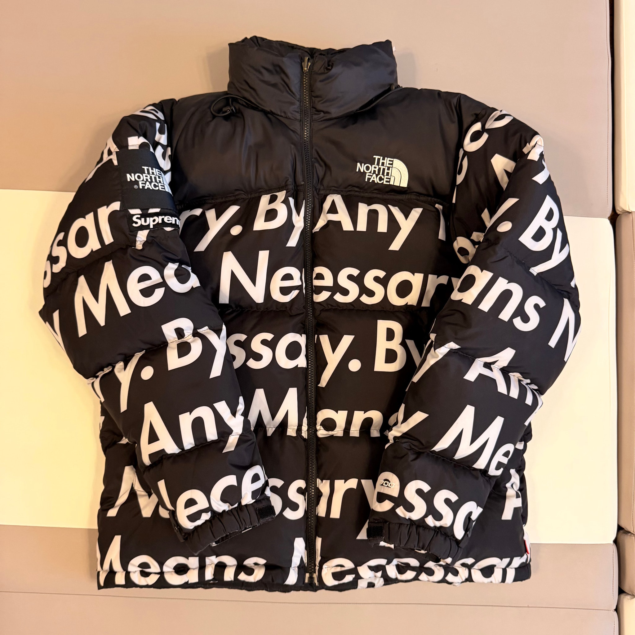 Supreme x The North Face By Any Means Nuptse Jacket "Black"