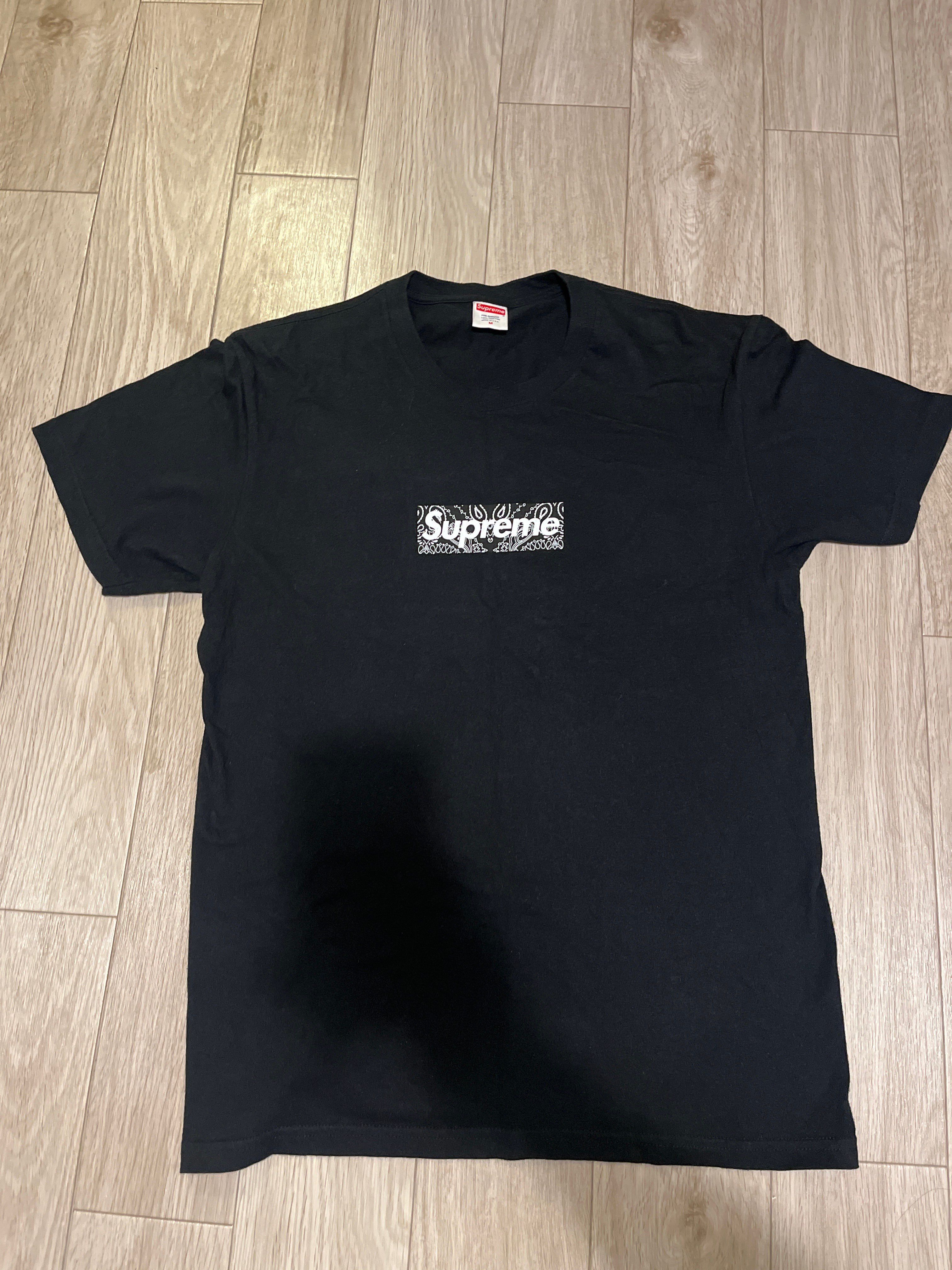Supreme Bandana Box Logo Tee "Black"