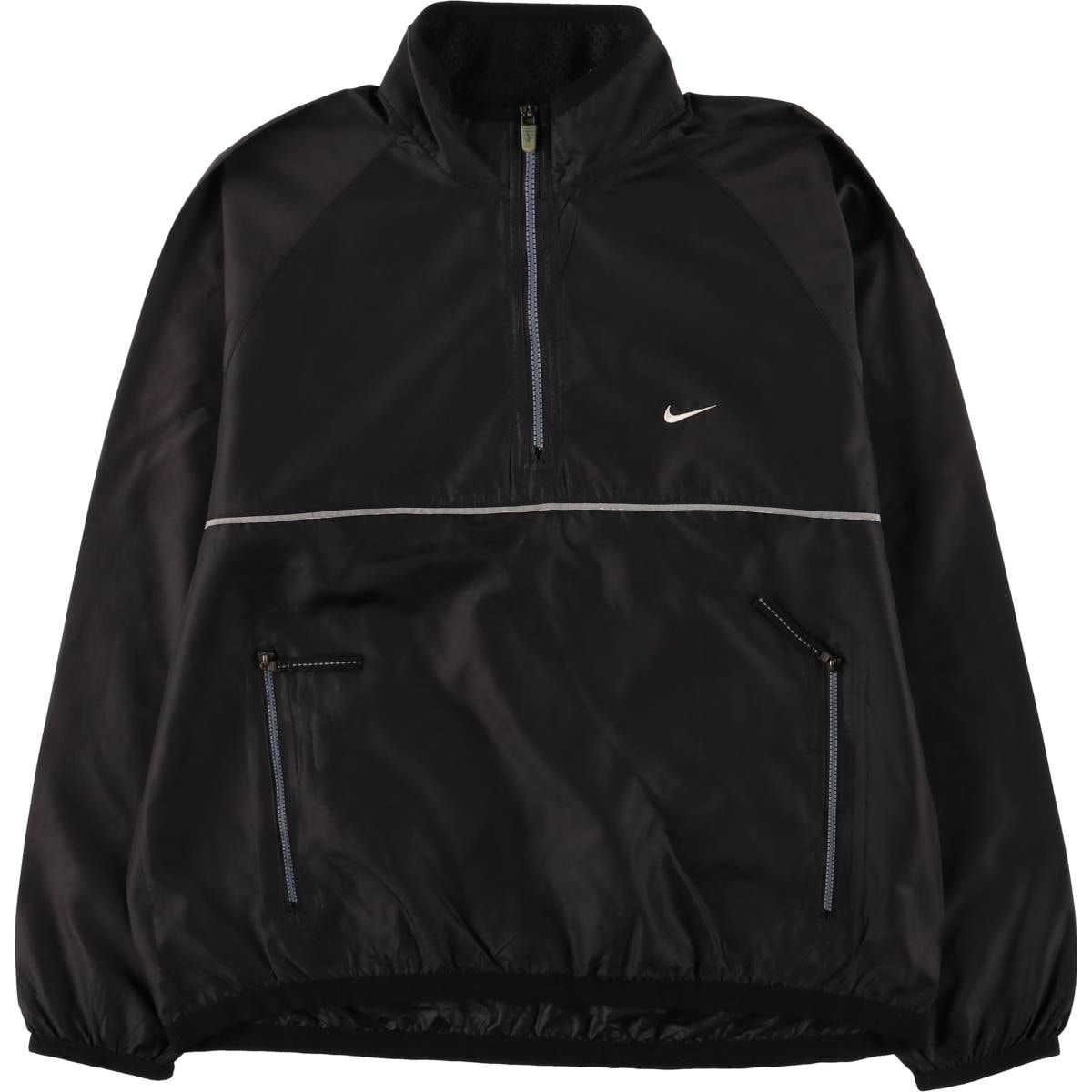 古着 90年代 ナイキ NIKE RUNNING ハーフジップ ウォームアッププルオーバー メンズS相当 ヴィンテージ/eaa594959