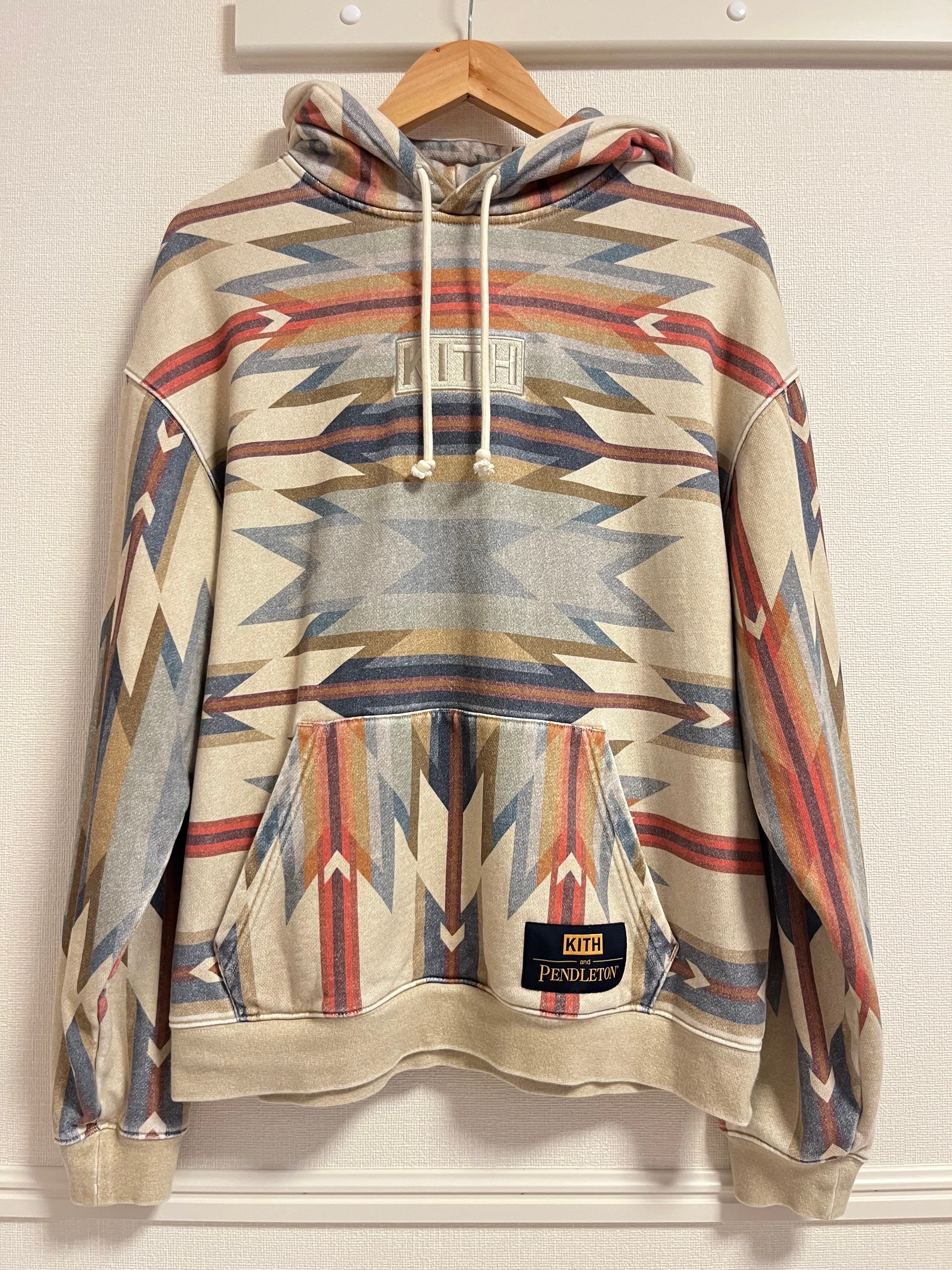 KITH Pendleton Wyeth Trail Williams III Hoodie "Tan"