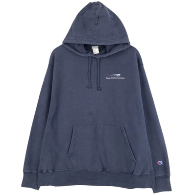 古着 チャンピオン Champion REVERSE WEAVE リバースウィーブ アドバタイジング スウェットプルオーバーパーカー メンズXL相当/eaa675332