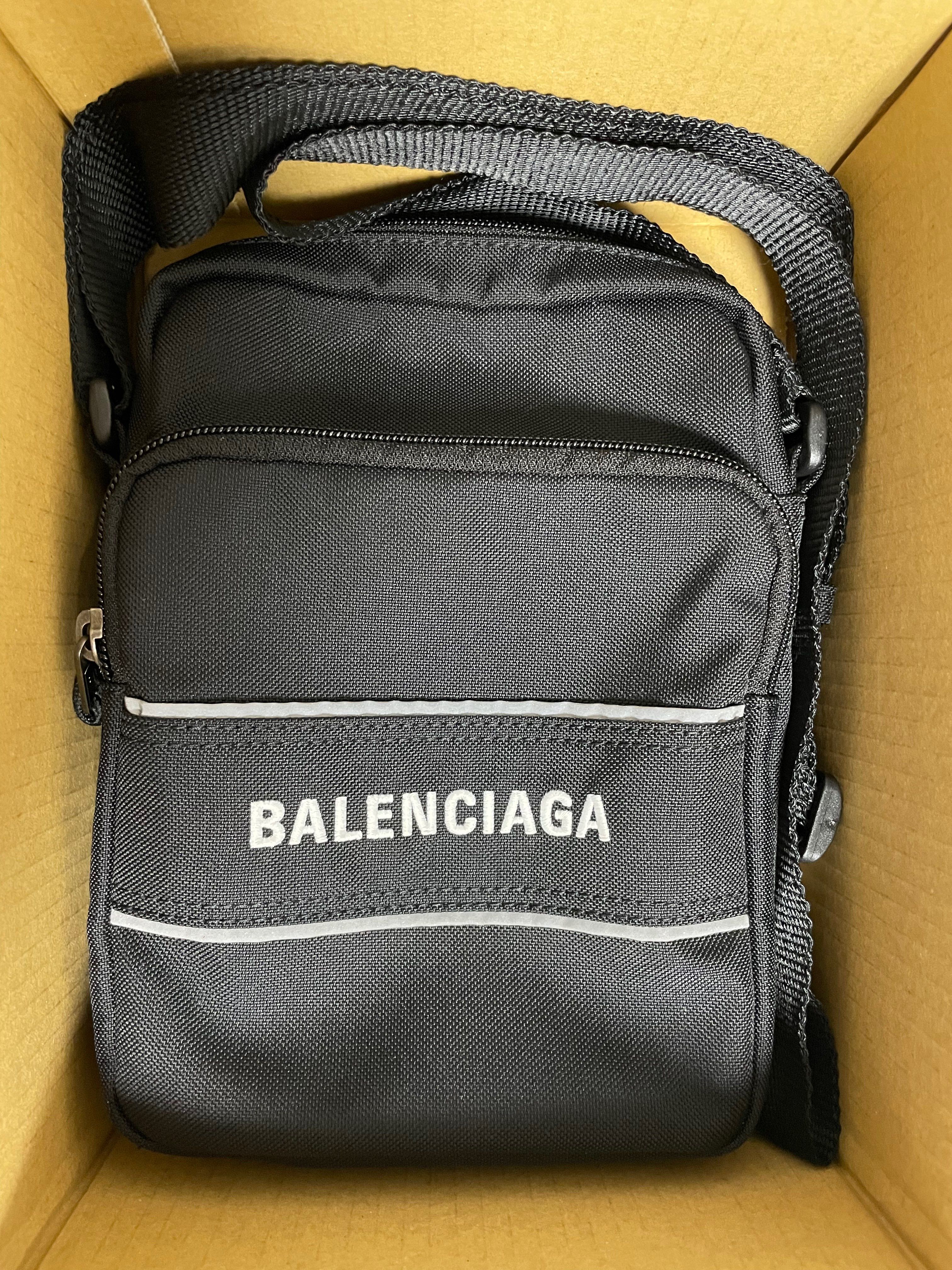 BALENCIAGA Sport Small Messenger Bag "Black"