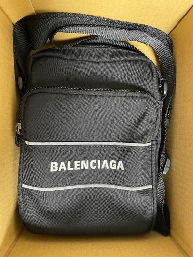 BALENCIAGA Sport Small Messenger Bag "Black"