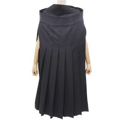 コムデギャルソン 美品 スカート型 プリーツワンピース レディース ブラック S AD2019 GE-O031 S