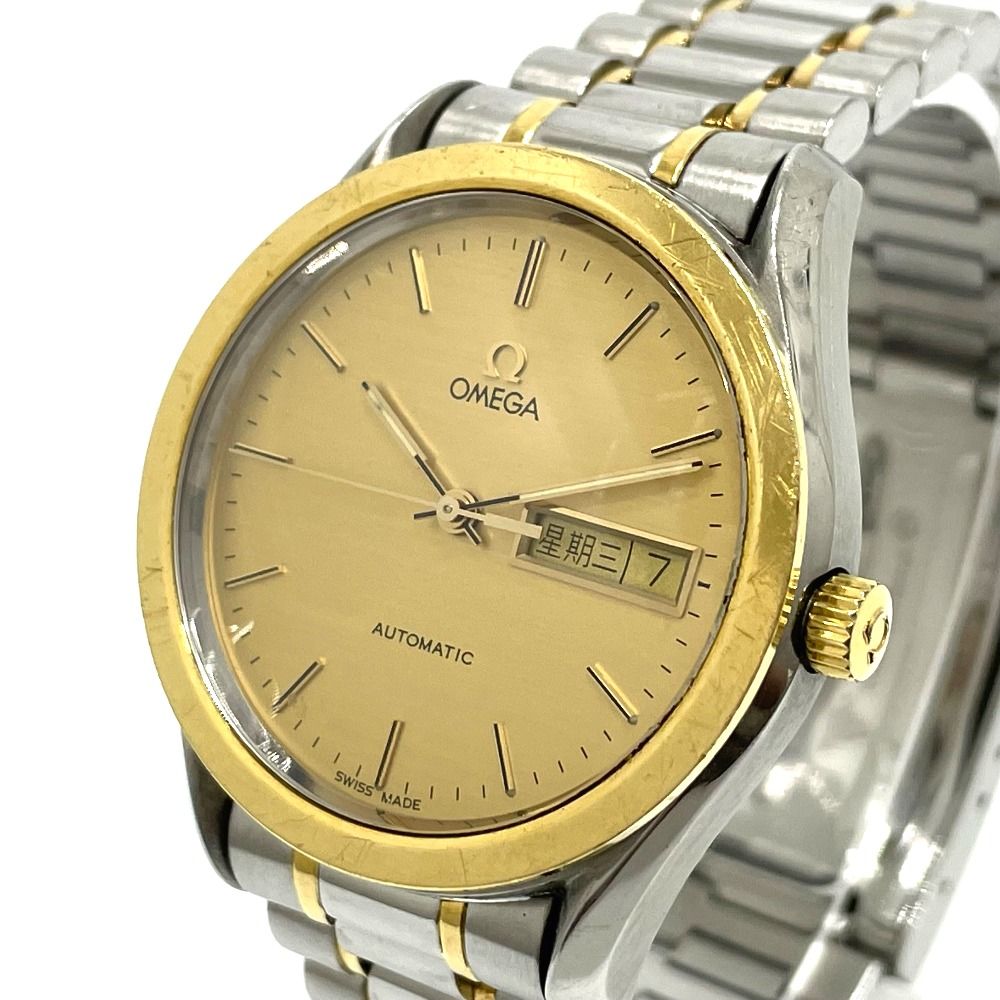 オメガ 166.0299 シーマスター 自動巻き 腕時計 K18YG/SS