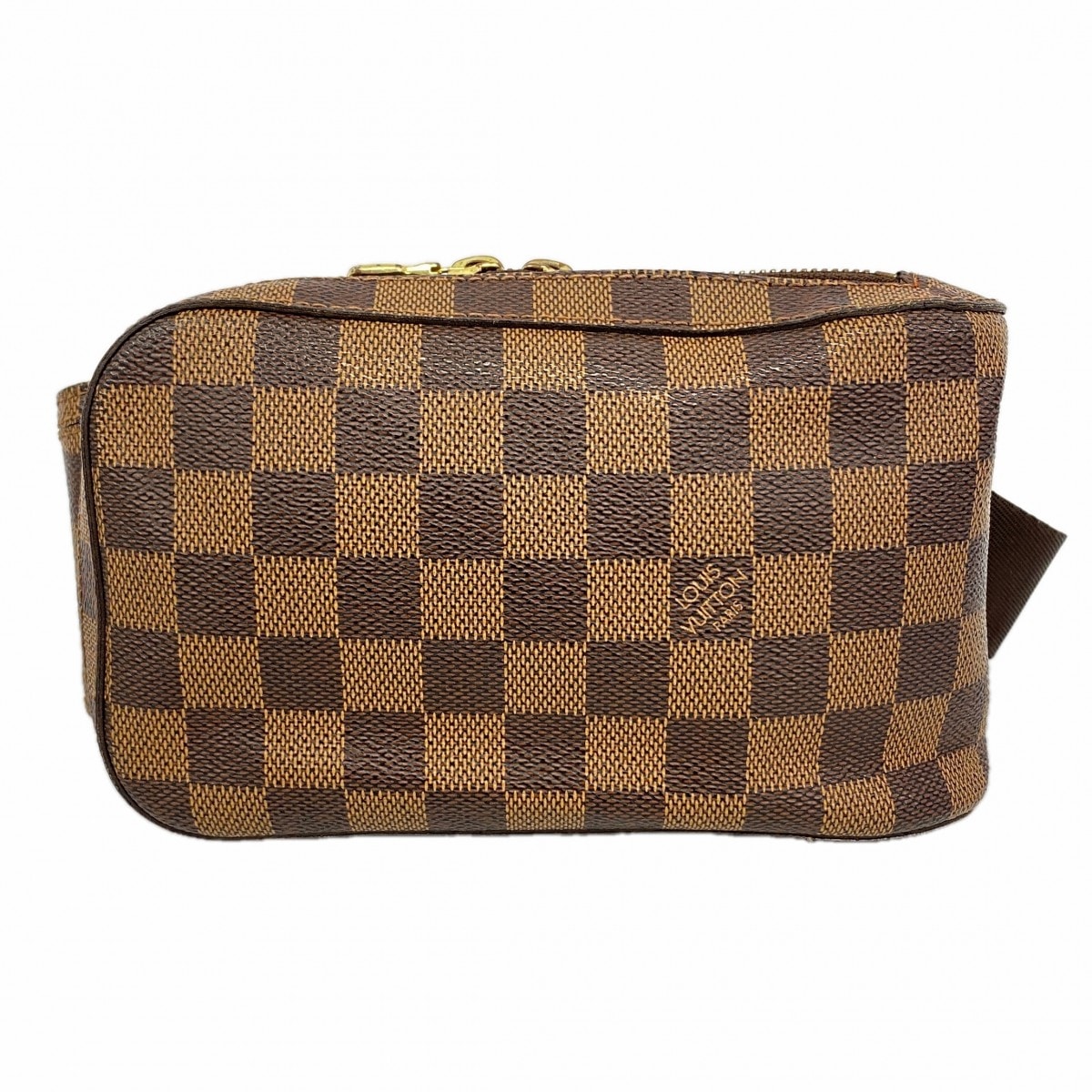 【6dd4978】ルイヴィトン ボディバッグ ダミエ ジェロニモス N51994 エベヌ【中古】メンズ