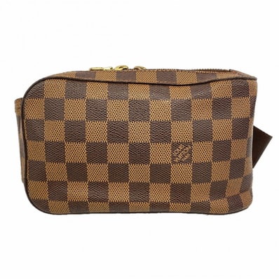【6dd4978】ルイヴィトン ボディバッグ ダミエ ジェロニモス N51994 エベヌ【中古】メンズ