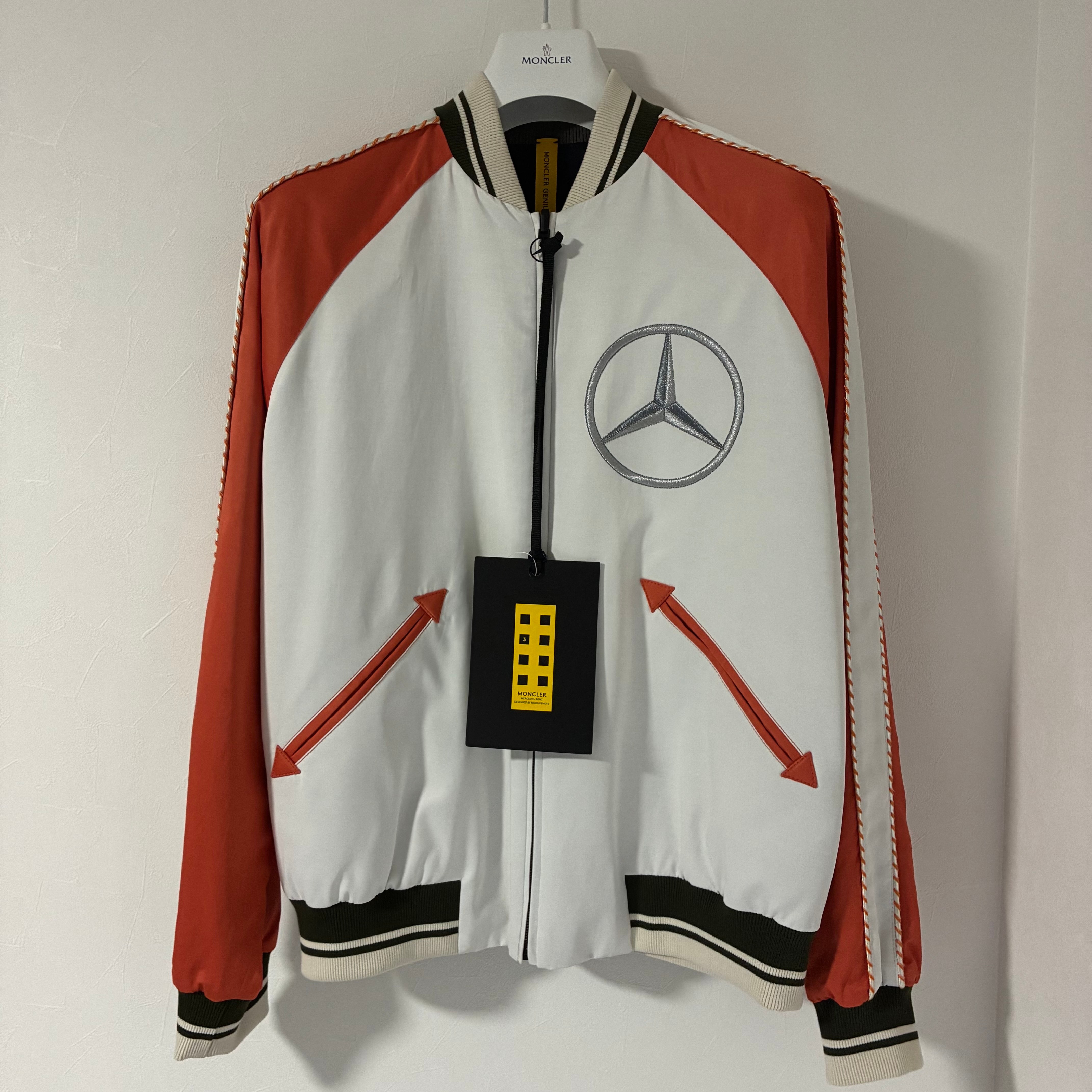 MONCLER x Mercedes-Benz by NIGO Satet Bomber Jacket "Orange"