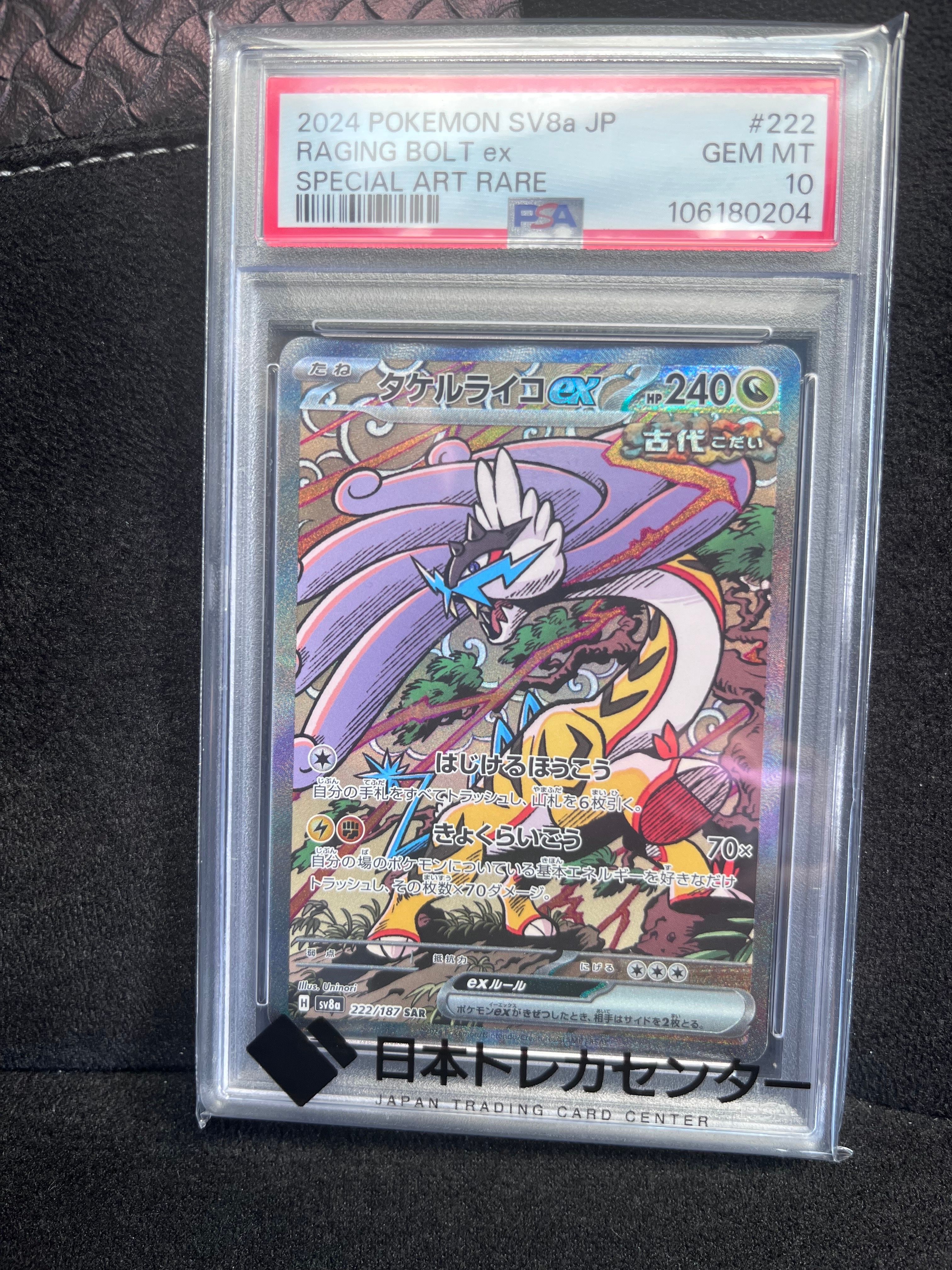 タケルライコex SAR [SV8a 222/187](ハイクラスパック「テラスタルフェスex」)