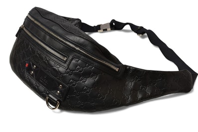 GUCCI Belt Bag Sherry Guccisima "Black"