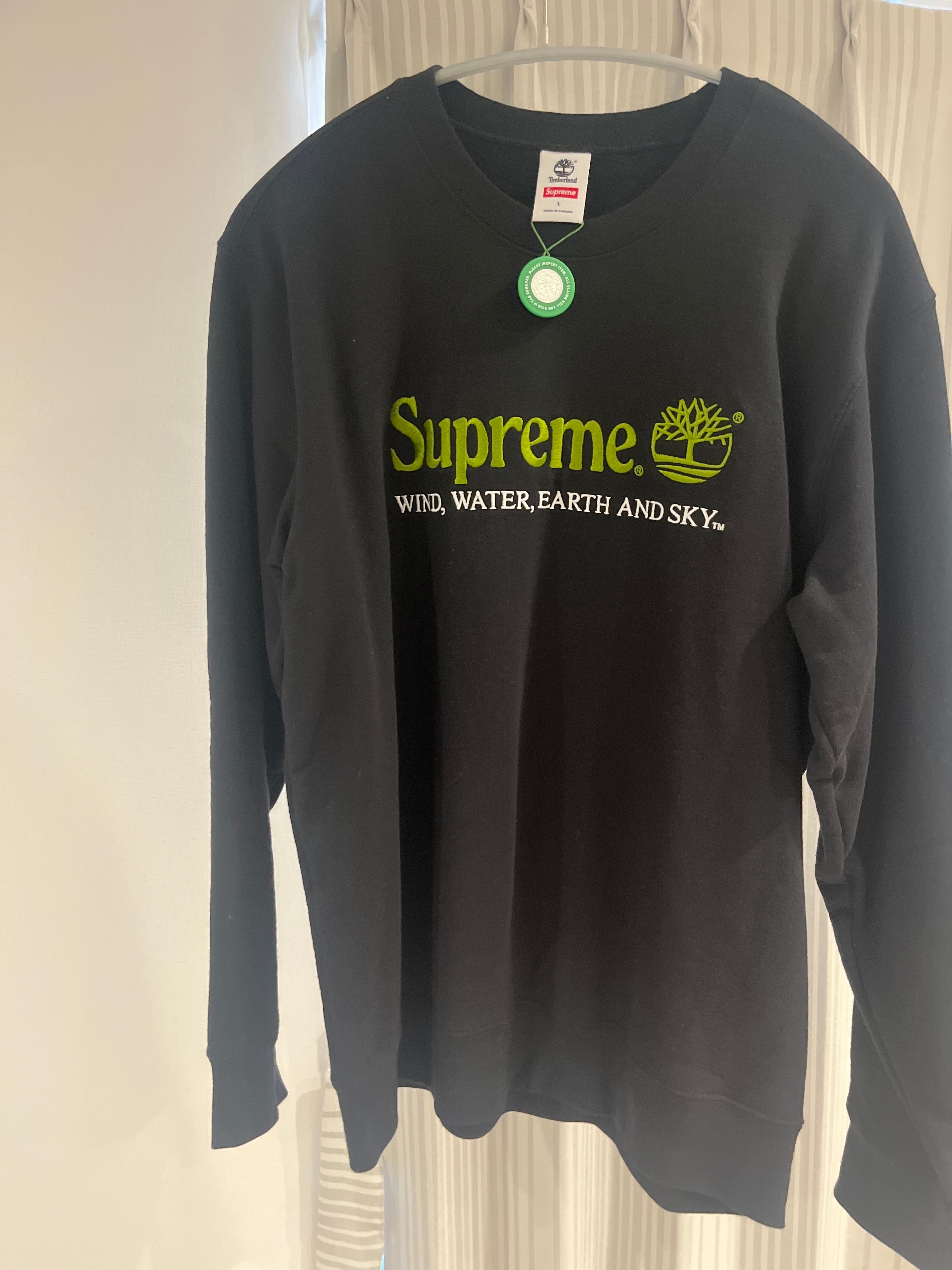シュプリーム ティンバーランドコラボスウェット