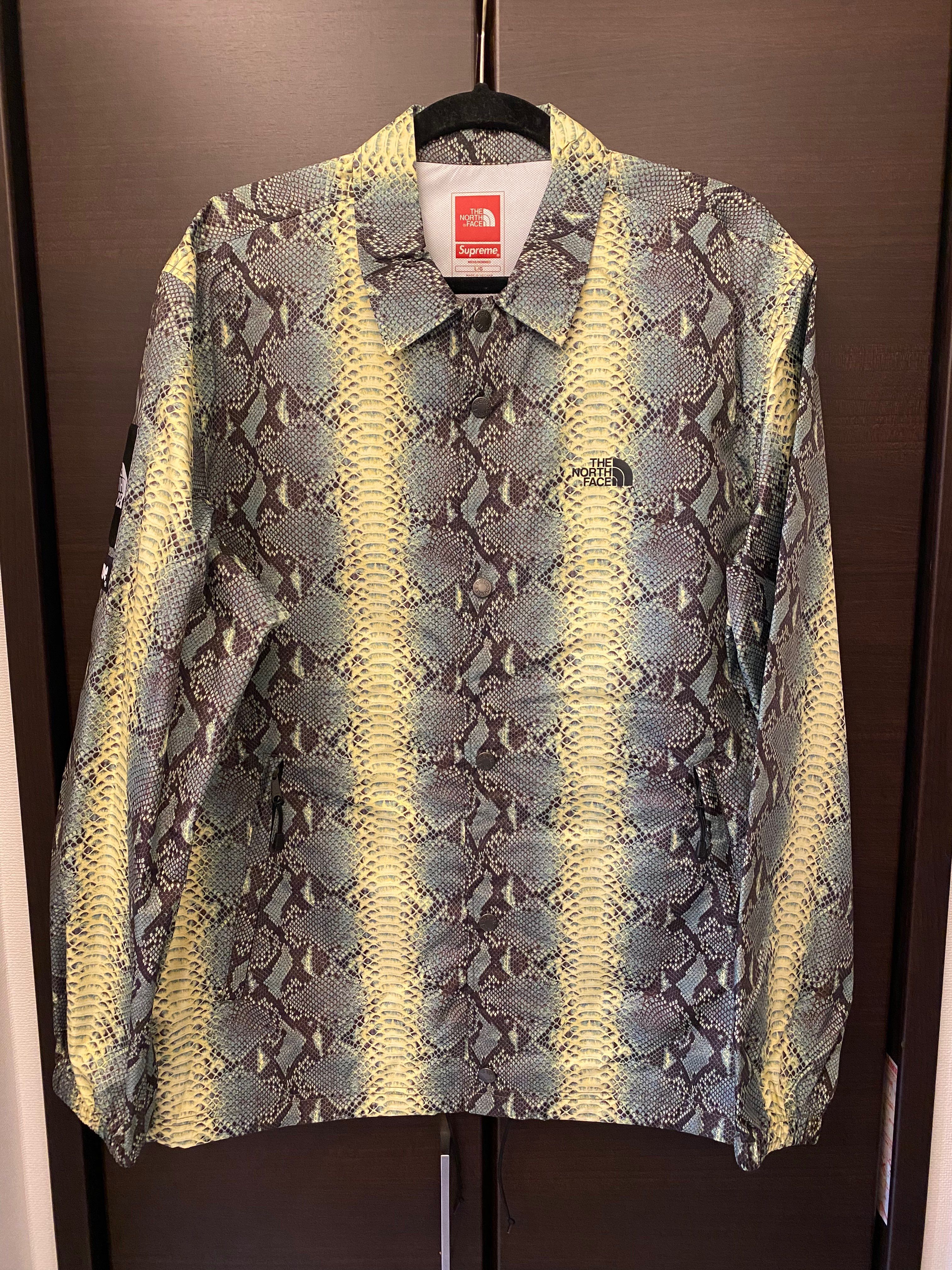 Supreme x The North Face Taped Seam Coaches Jacket "Green"