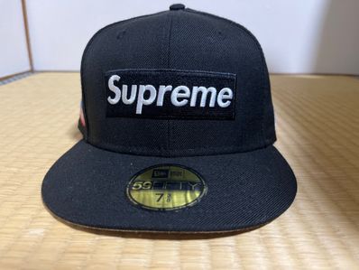 Supreme World Famous Box Logo New Era® "Black"
