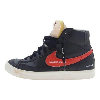 NIKE ナイキ スニーカー DA2142-046 WMNS BLAZER MID 77 ウィメンズ ブレザー ミッド 77 スニーカー ブラック系 26.5cm【中古】