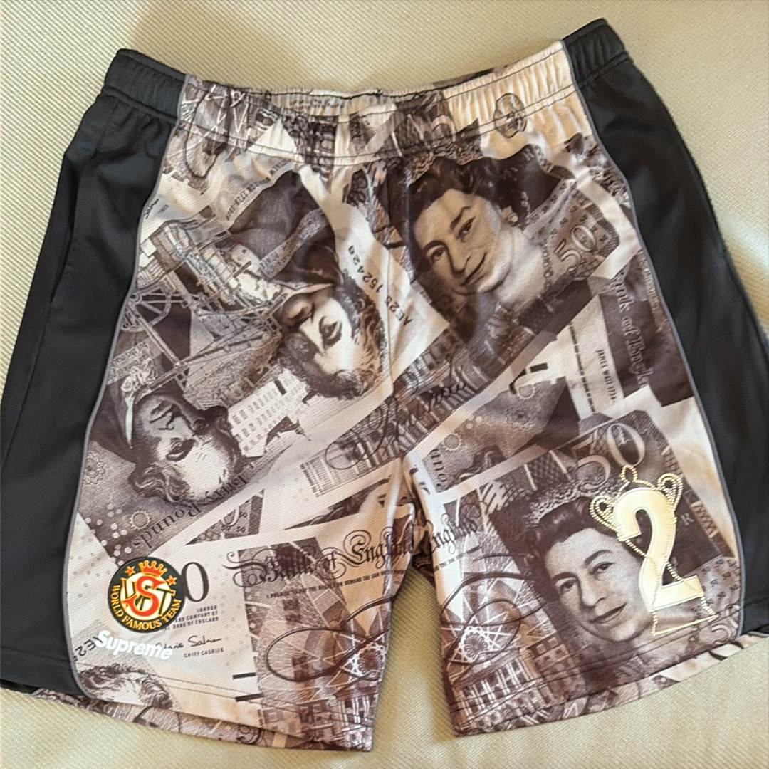 Supreme Pounds Soccer Short "Black"