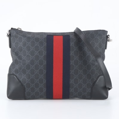 ■美品 グッチ GGスプリーム 474139 ショルダーバッグ