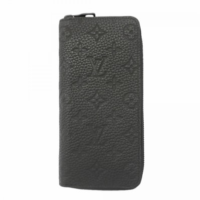 【6gc3689】ルイヴィトン 長財布 モノグラムトリヨン ジッピーウォレットヴェルティカル M69047 ノワール【中古】メンズ