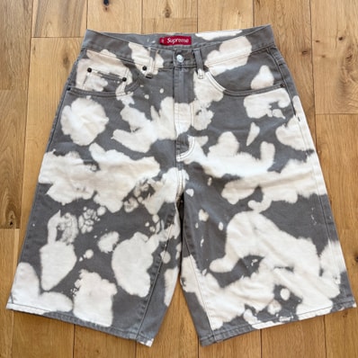 Supreme Baggy Denim Short (25SS) "Bleached"