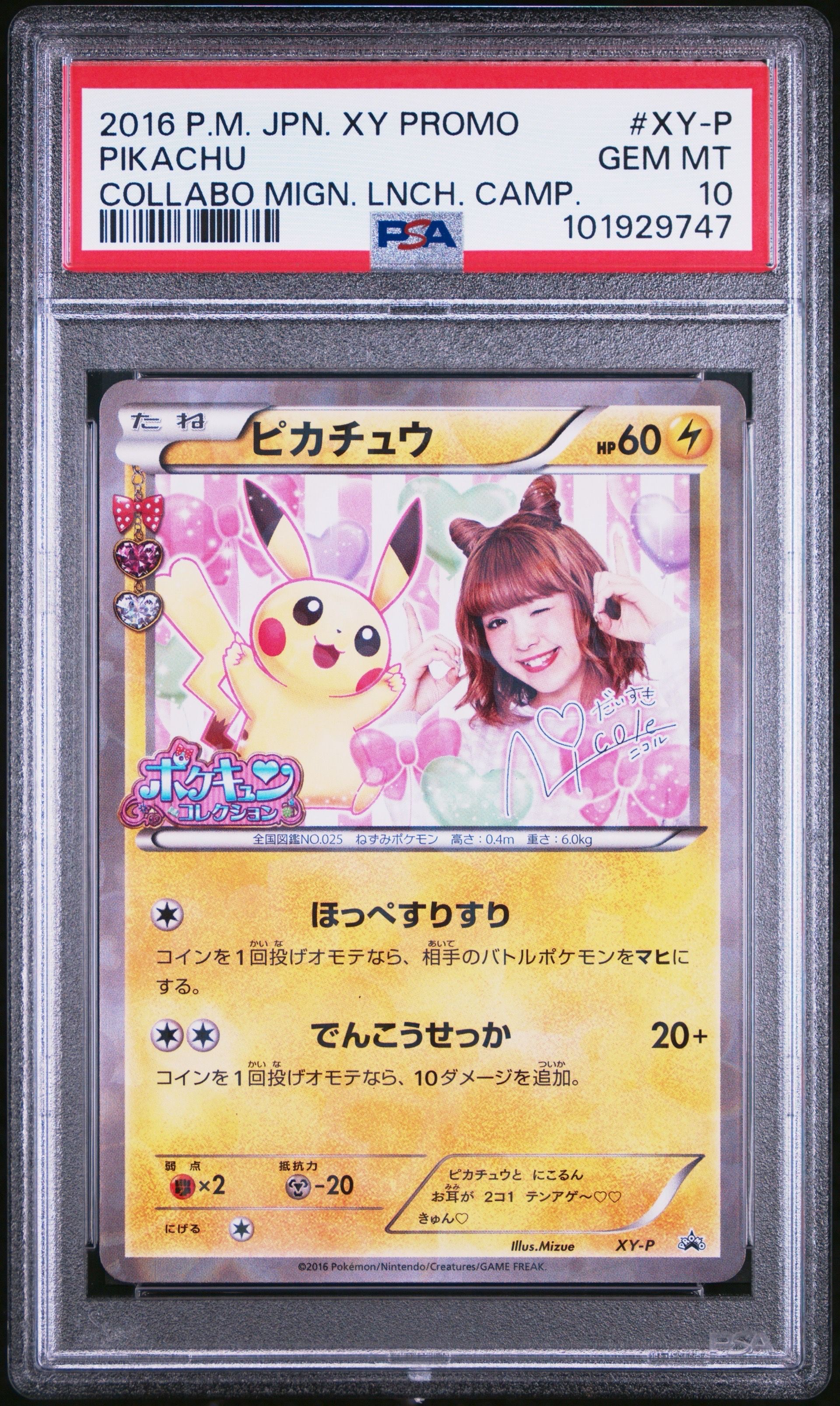 ピカチュウ ニコル: プロモ[XY-P](プロモーションカード「XY-P」)
