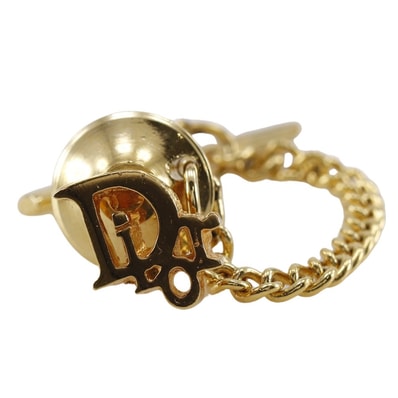 クリスチャンディオール タイタック ロゴ ピンブローチ メンズタイピン