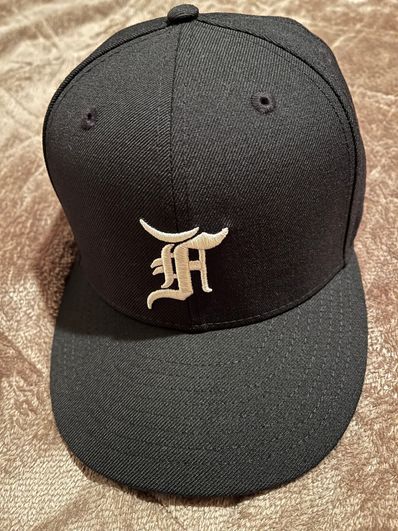 NEW ERA FEAR OF GOD ESSENTIALS 59FIFTY F LOGO Under Visor "Black"