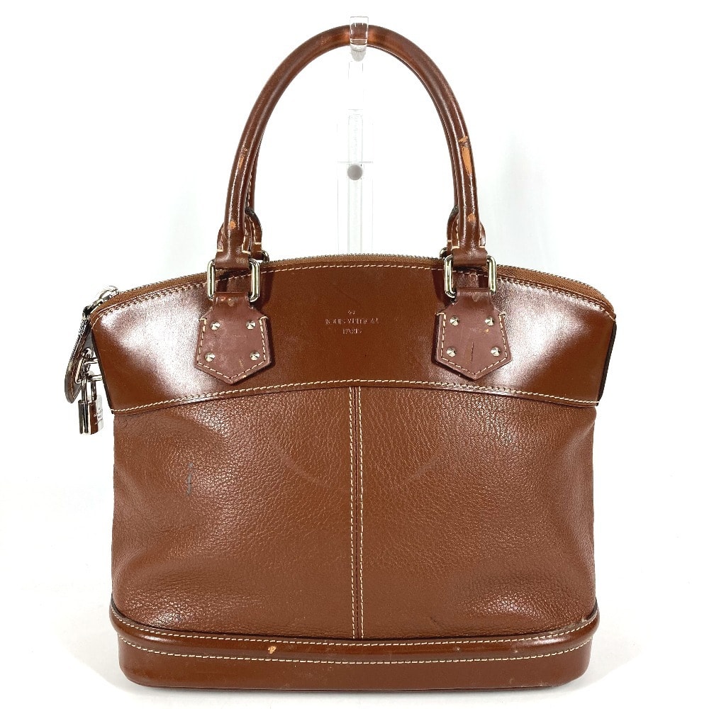 ルイヴィトン LOUIS VUITTON ロックイットPM ロックイット PM M91889 スハリ トートバッグ カバン 肩掛け ショルダーバッグ ハンドバッグ スハリレザー ブラウン