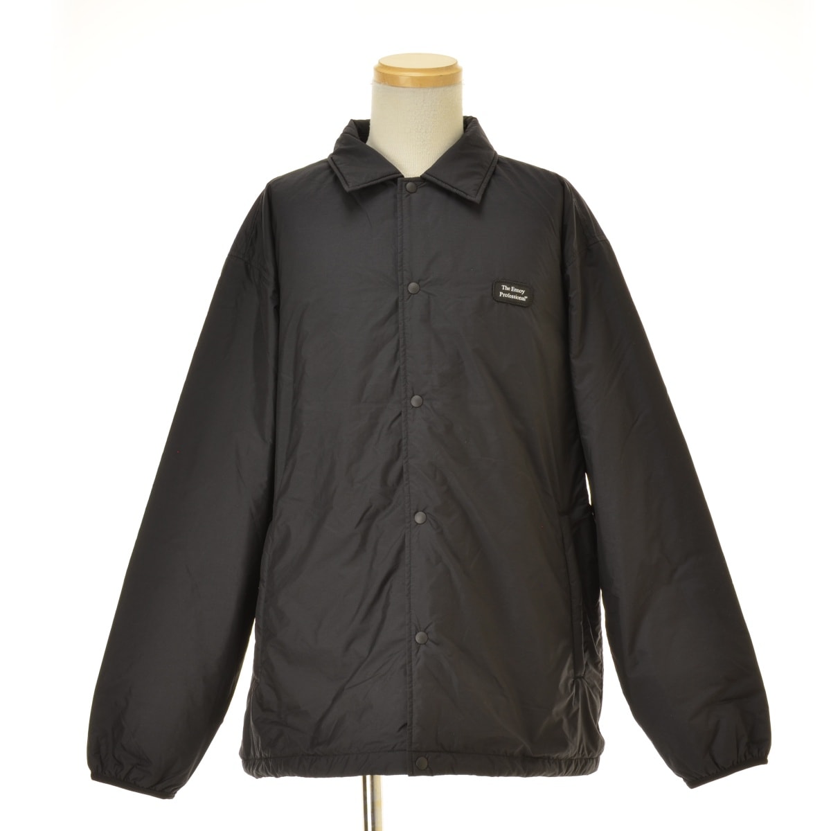 ENNOY Padded Nylon Coach Jacket "Black"