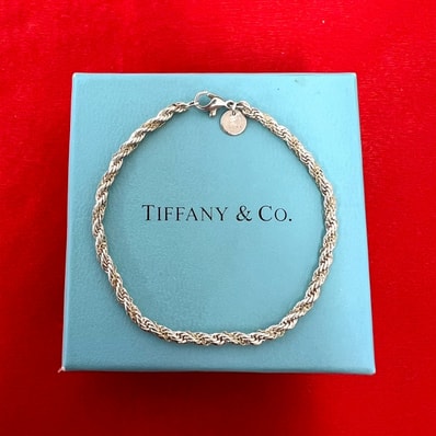 TIFFANY&Co. ティファニー ツイストロープ ブレスレット シルバー925 K18イエローゴールド ブレスレット シルバー
35244