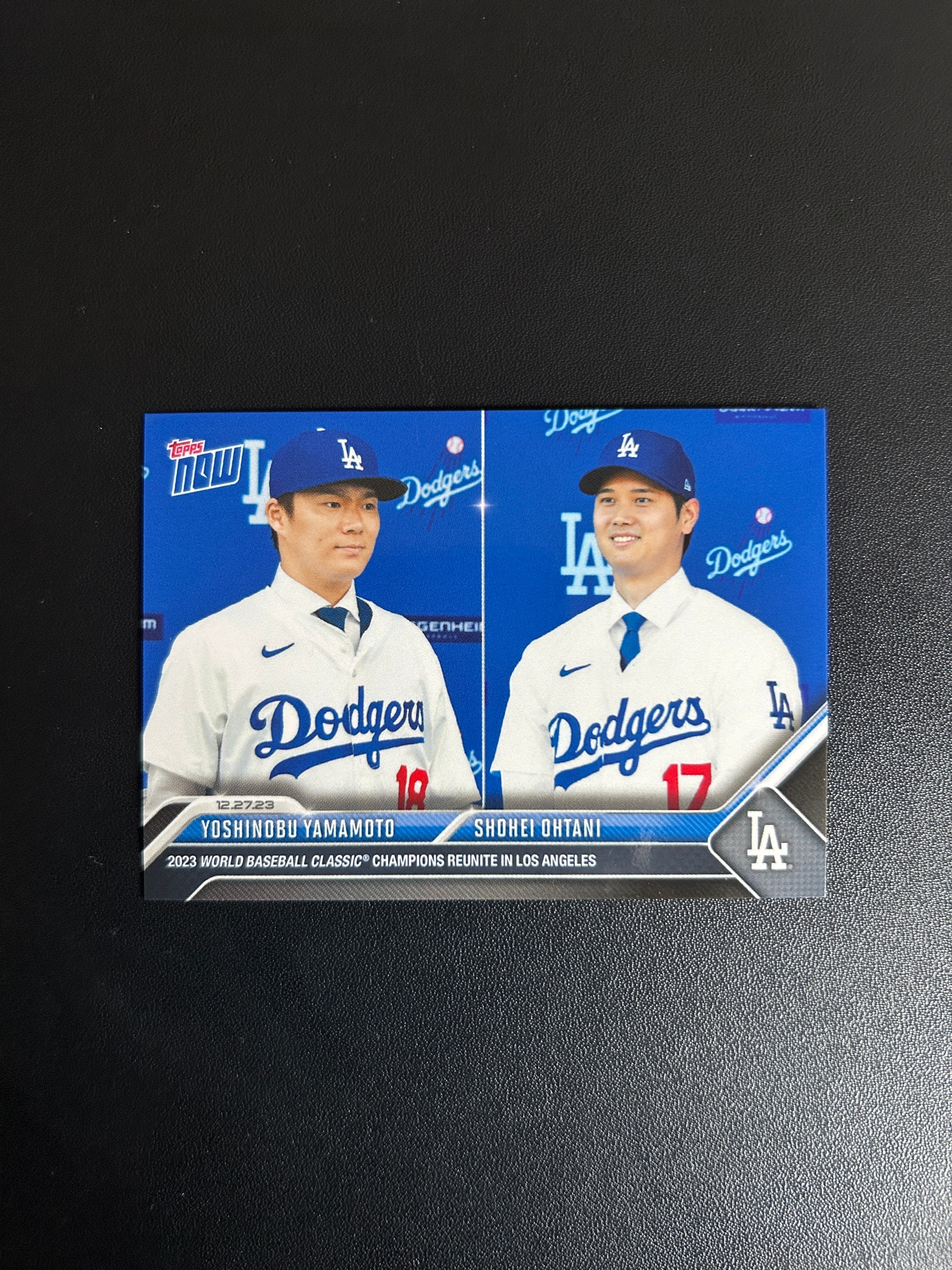 山本由伸 / 大谷翔平 [OS26](2023 MLB トップスナウ JPカード)