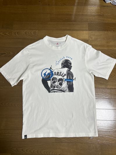 Air Jordan Travis Scott Fragment Tee "White"