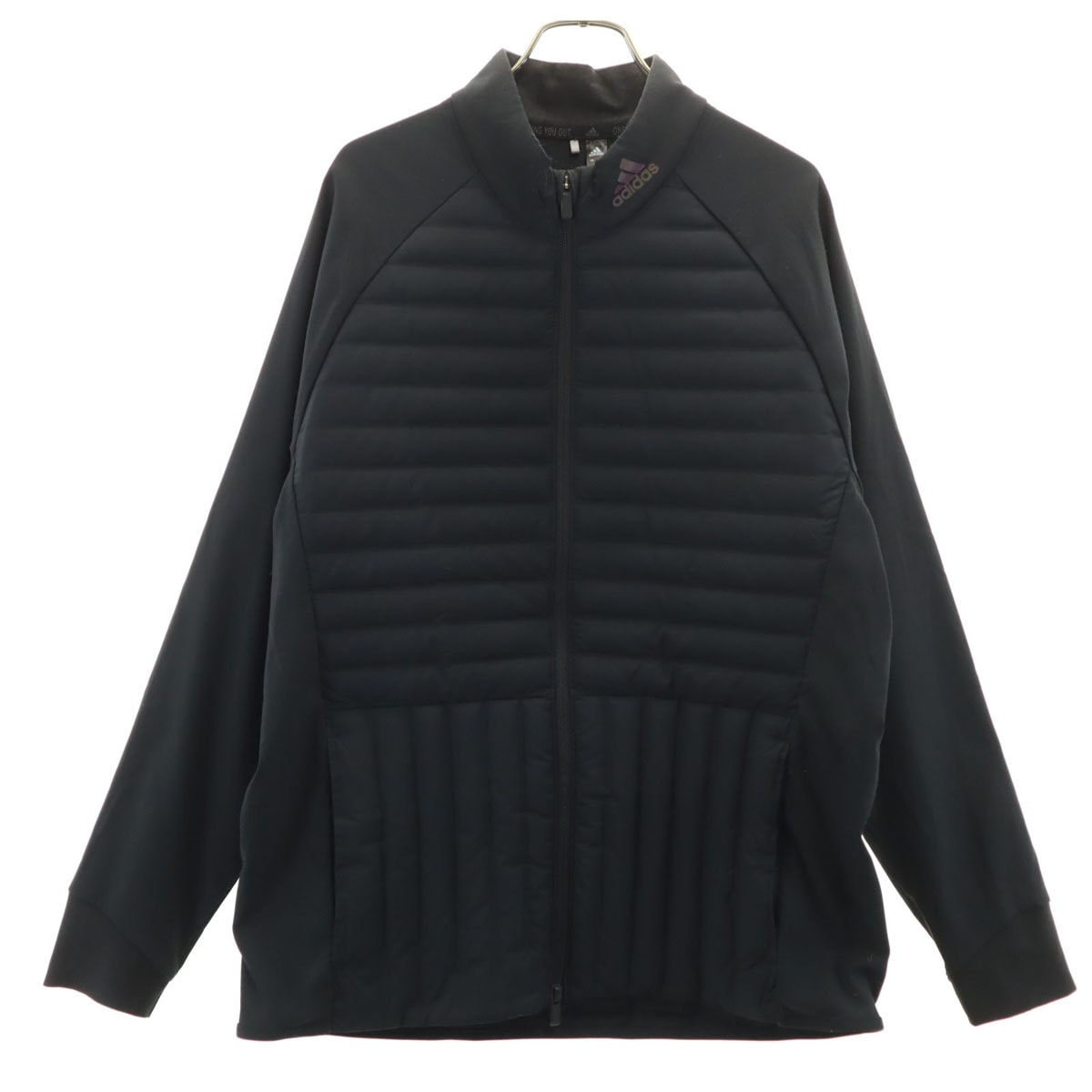 adidas アディダス ゴルフ シームレス加工 ダウンジャケット O ブラック