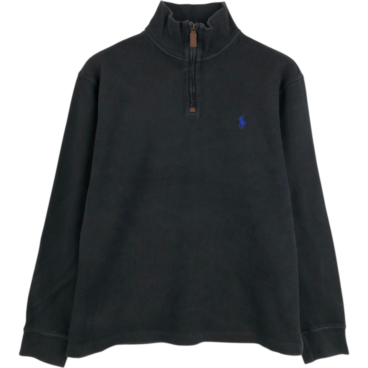 古着 ラルフローレン Ralph Lauren POLO RALPH LAUREN ハーフジップスウェットシャツ トレーナー メンズM相当/eaa676259