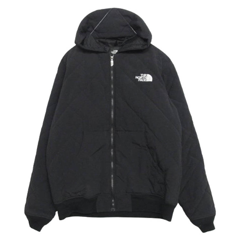 THE NORTH FACE ノースフェイス ジャケット NY82451 Yakkin JACKET ヤッキン ジャケット フーデッド 中綿ジャケット ブラック系 XL【中古】
