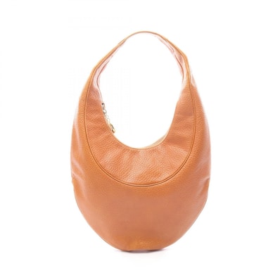 ブルガリ BVLGARI アスコット ショルダーバッグ バッグ レザー レディース ブラウン系 【中古】