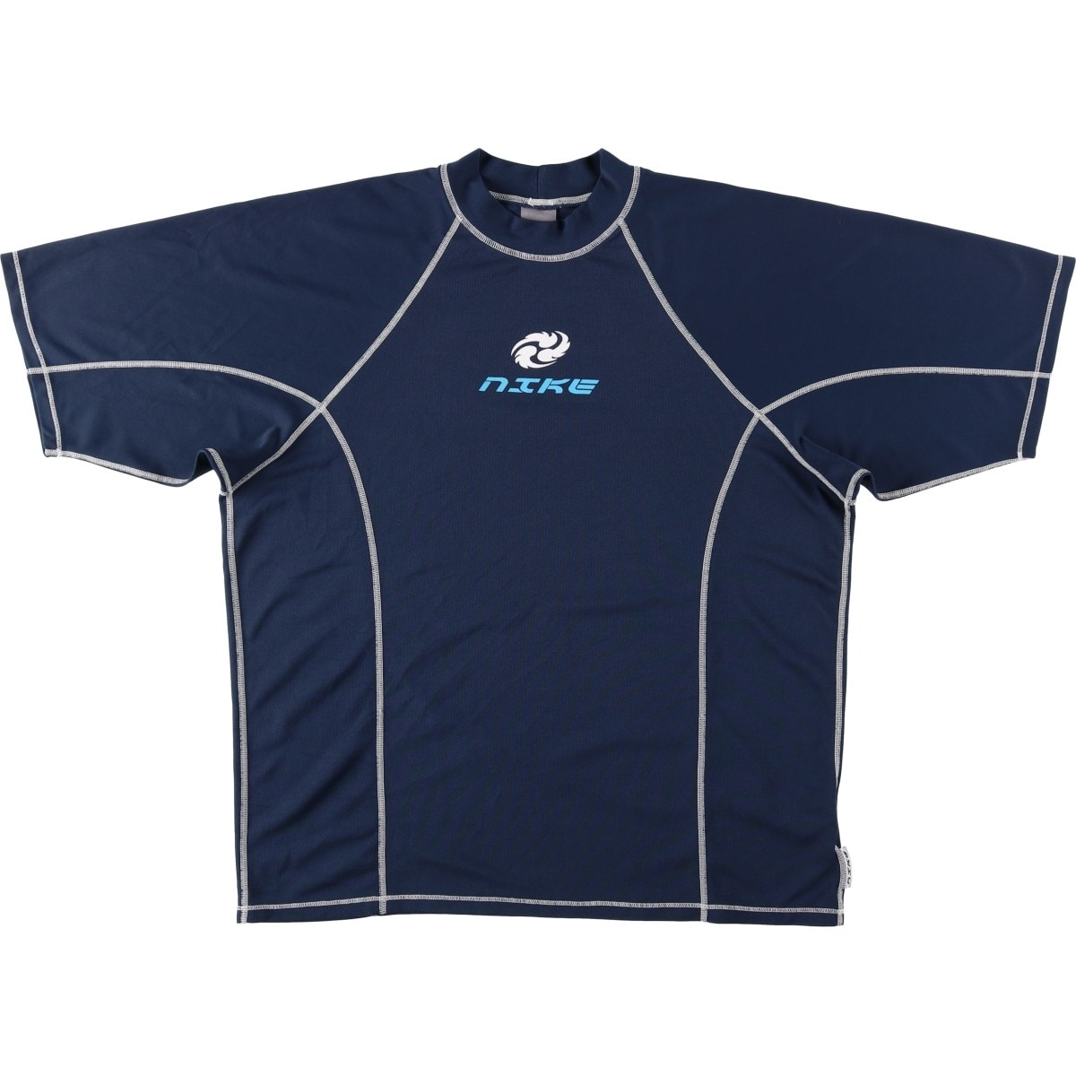 古着 00年代 ナイキ NIKE モックネック ロゴプリントTシャツ メンズM相当/eaa657778
