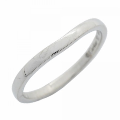 【6jfb0518】カルティエ リング バレリーナ Pt950 プラチナ #57【中古】メンズ
