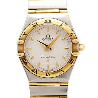 【6wdc0261】オメガ コンステレーション 1262.30 白文字盤【中古】腕時計 レディース