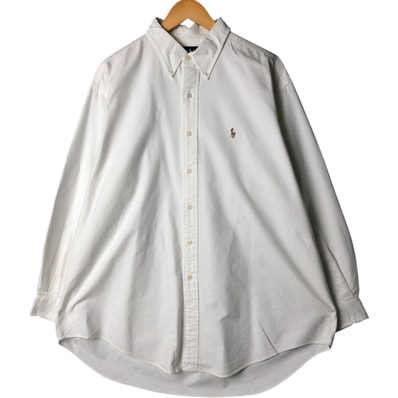 古着 ラルフローレン Ralph Lauren YARMOUTH 長袖 ボタンダウンシャツ メンズXL相当/eaa567965