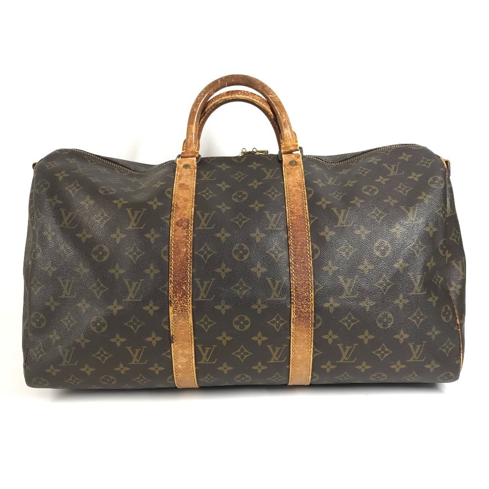ルイヴィトン LOUIS VUITTON キーポルバンドリエール50 キーポル バンドリエール 50 M41416 モノグラム 旅行バッグ ハンドバッグ トラベルバッグ ボストンバッグ モノグラムキャンバス ブラウン
