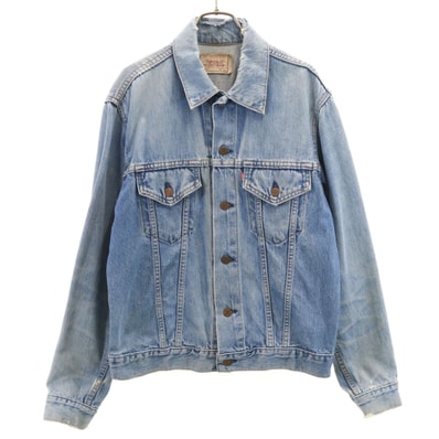Levi's リーバイス 90s 70505 USA製 オールド デニムジャケット 40 ブルー系 ジージャン トラッカー