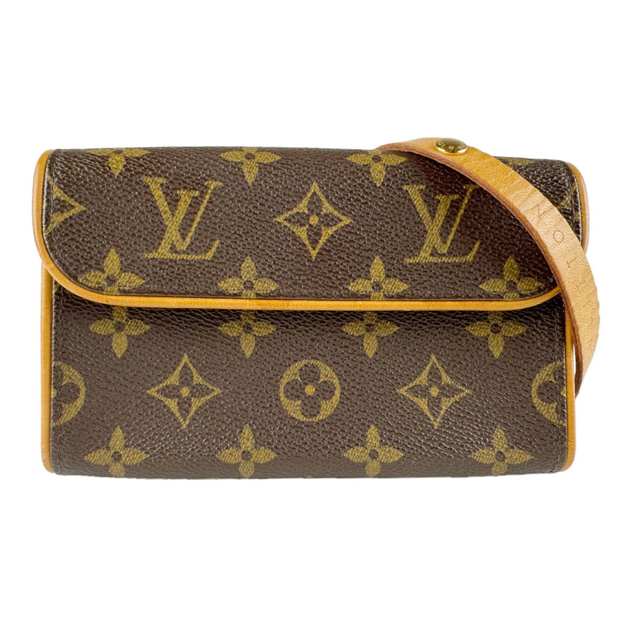 ルイ ヴィトン LOUIS VUITTON ウエストバッグ ベルトバッグ モノグラム ポシェット フロランティーヌ モノグラムキャンバス ブラウン レディース M51855【中古】 z9248